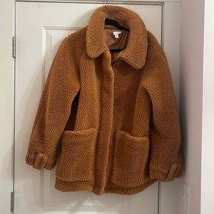 Topshop teddy coat
